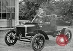 Image of Ford model A cars circa 1905 Detroit Michigan USA, 1927, second 56 stock footage video 65675032014