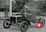 Image of Ford model A cars circa 1905 Detroit Michigan USA, 1927, second 57 stock footage video 65675032014