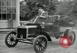 Image of Ford model A cars circa 1905 Detroit Michigan USA, 1927, second 58 stock footage video 65675032014