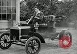Image of Ford model A cars circa 1905 Detroit Michigan USA, 1927, second 62 stock footage video 65675032014