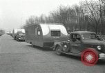 Image of trailer house North Carolina United States USA, 1941, second 4 stock footage video 65675032022