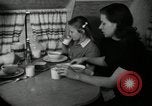 Image of trailer house North Carolina United States USA, 1941, second 25 stock footage video 65675032022