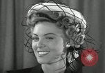 Standbild Ostern Hüte New York United States USA, 1941, aus Sekunde 20 historischem Filmmaterial Videoclip 65675032024