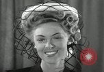 Standbild Ostern Hüte New York United States USA, 1941, aus Sekunde 21 historischem Filmmaterial Videoclip 65675032024