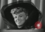 Standbild Ostern Hüte New York United States USA, 1941, aus Sekunde 52 historischem Filmmaterial Videoclip 65675032024