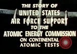 Image of atomic tests Nevada United States USA, 1958, second 25 stock footage video 65675032029