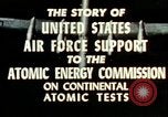 Image of atomic tests Nevada United States USA, 1958, second 26 stock footage video 65675032029