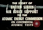Image of atomic tests Nevada United States USA, 1958, second 27 stock footage video 65675032029