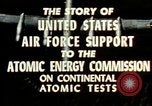 Image of atomic tests Nevada United States USA, 1958, second 28 stock footage video 65675032029