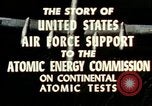 Image of atomic tests Nevada United States USA, 1958, second 30 stock footage video 65675032029
