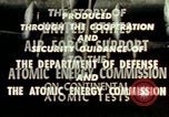 Image of atomic tests Nevada United States USA, 1958, second 36 stock footage video 65675032029