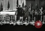 Image of Count Basie and Orchestra at Paul Robeson birthday party New York City USA, 1944, second 12 stock footage video 65675032041