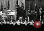 Image of Count Basie and Orchestra at Paul Robeson birthday party New York City USA, 1944, second 21 stock footage video 65675032041