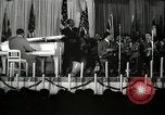 Image of Count Basie and Orchestra at Paul Robeson birthday party New York City USA, 1944, second 22 stock footage video 65675032041