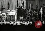 Image of Count Basie and Orchestra at Paul Robeson birthday party New York City USA, 1944, second 26 stock footage video 65675032041