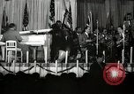 Image of Count Basie and Orchestra at Paul Robeson birthday party New York City USA, 1944, second 27 stock footage video 65675032041