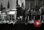 Image of Count Basie and Orchestra at Paul Robeson birthday party New York City USA, 1944, second 51 stock footage video 65675032041