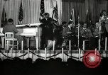 Image of Count Basie and Orchestra at Paul Robeson birthday party New York City USA, 1944, second 53 stock footage video 65675032041