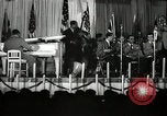 Image of Count Basie and Orchestra at Paul Robeson birthday party New York City USA, 1944, second 54 stock footage video 65675032041