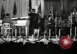 Image of Count Basie and Orchestra at Paul Robeson birthday party New York City USA, 1944, second 55 stock footage video 65675032041