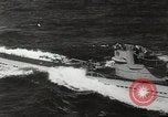Standbild deutsche U-Boote Angriff britischer Versand Zweiten Weltkrieg im Englischen Kanal, 1941, aus Sekunde 9 historischem Filmmaterial Videoclip 65675032050