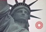 Image of Statue of Liberty wide and closeup views New York City USA, 1976, second 1 stock footage video 65675032062