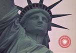 Image of Statue of Liberty wide and closeup views New York City USA, 1976, second 5 stock footage video 65675032062