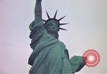 Image of Statue of Liberty wide and closeup views New York City USA, 1976, second 9 stock footage video 65675032062