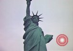 Image of Statue of Liberty wide and closeup views New York City USA, 1976, second 10 stock footage video 65675032062