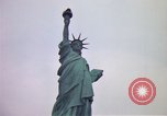Image of Statue of Liberty wide and closeup views New York City USA, 1976, second 12 stock footage video 65675032062