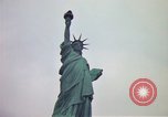 Image of Statue of Liberty wide and closeup views New York City USA, 1976, second 15 stock footage video 65675032062