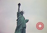 Image of Statue of Liberty wide and closeup views New York City USA, 1976, second 17 stock footage video 65675032062
