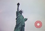 Image of Statue of Liberty wide and closeup views New York City USA, 1976, second 19 stock footage video 65675032062