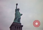 Image of Statue of Liberty wide and closeup views New York City USA, 1976, second 20 stock footage video 65675032062