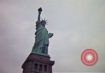Image of Statue of Liberty wide and closeup views New York City USA, 1976, second 24 stock footage video 65675032062