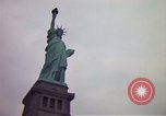 Image of Statue of Liberty wide and closeup views New York City USA, 1976, second 25 stock footage video 65675032062