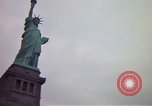 Image of Statue of Liberty wide and closeup views New York City USA, 1976, second 26 stock footage video 65675032062