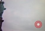 Image of Statue of Liberty wide and closeup views New York City USA, 1976, second 27 stock footage video 65675032062