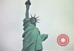 Image of Statue of Liberty wide and closeup views New York City USA, 1976, second 33 stock footage video 65675032062