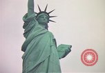 Image of Statue of Liberty wide and closeup views New York City USA, 1976, second 38 stock footage video 65675032062