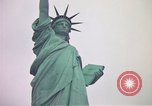 Image of Statue of Liberty wide and closeup views New York City USA, 1976, second 39 stock footage video 65675032062