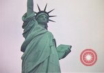 Image of Statue of Liberty wide and closeup views New York City USA, 1976, second 40 stock footage video 65675032062