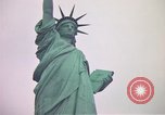 Image of Statue of Liberty wide and closeup views New York City USA, 1976, second 41 stock footage video 65675032062