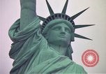 Image of Statue of Liberty wide and closeup views New York City USA, 1976, second 45 stock footage video 65675032062