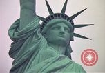 Image of Statue of Liberty wide and closeup views New York City USA, 1976, second 46 stock footage video 65675032062