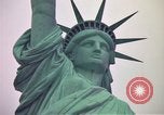 Image of Statue of Liberty wide and closeup views New York City USA, 1976, second 47 stock footage video 65675032062