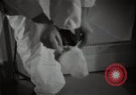 Image of Protective equipment against radiation exposure Richland Washington USA, 1947, second 8 stock footage video 65675032070