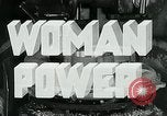 Image of Woman war workers World War 2 United States USA, 1942, second 4 stock footage video 65675032087