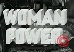 Image of Woman war workers World War 2 United States USA, 1942, second 9 stock footage video 65675032087