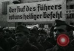Image of German soldier recruitment and civilian clothing donations late World  Germany, 1945, second 33 stock footage video 65675032094